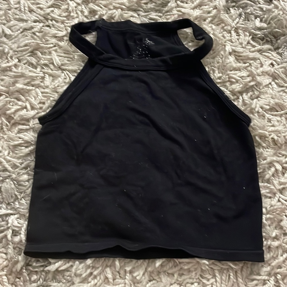 Black free people tank top